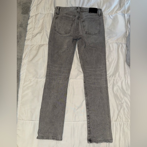 Men's Express Gray Slim Jeans - Picture 5 of 6